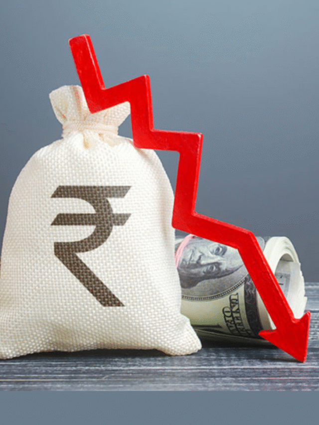 indian rupee falling against us dollar