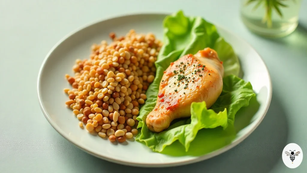 protein meal with chicken and legumes – wellhealthorganic.com protein guide