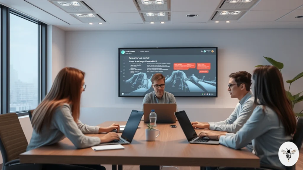 remote team collaborating efficiently on quikconsole com platform