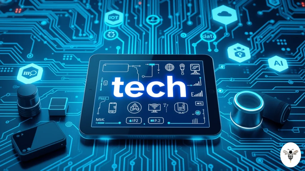 a tablet displaying oftenmagazine com technology-based news