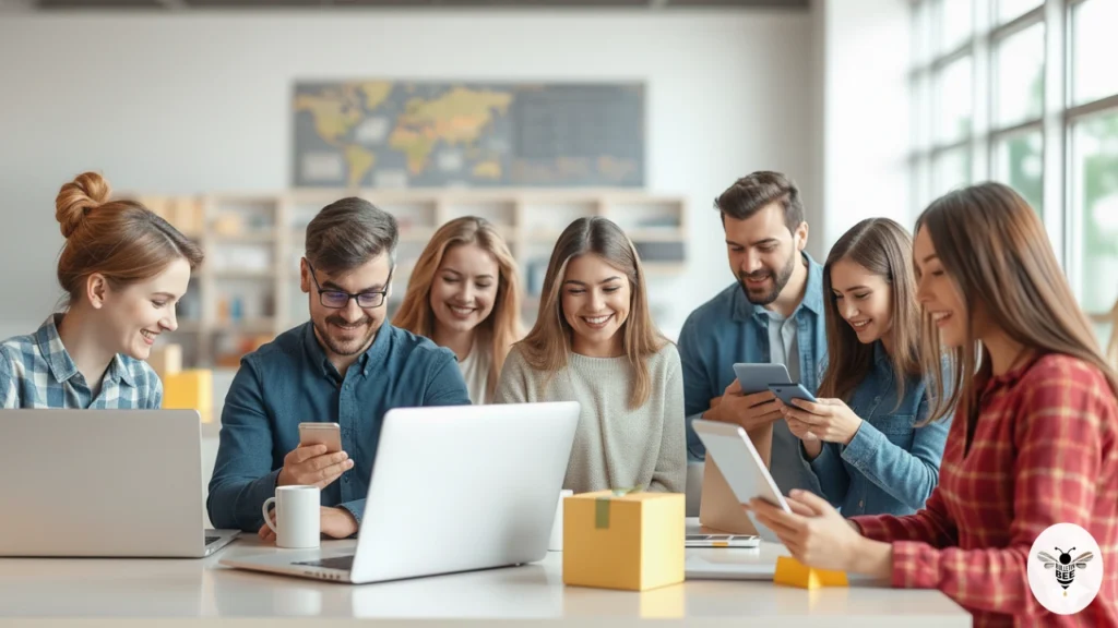 shoppers browsing the fast-loading mststore net website on laptops and phones