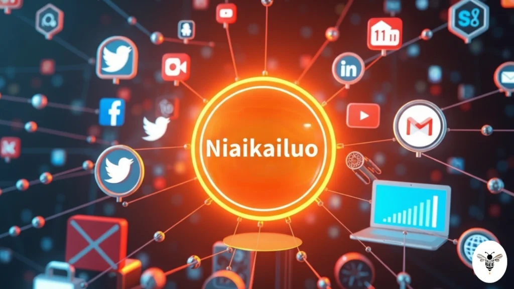 niaikailuo digital ecosystem with social media, analytics, and connected branding network