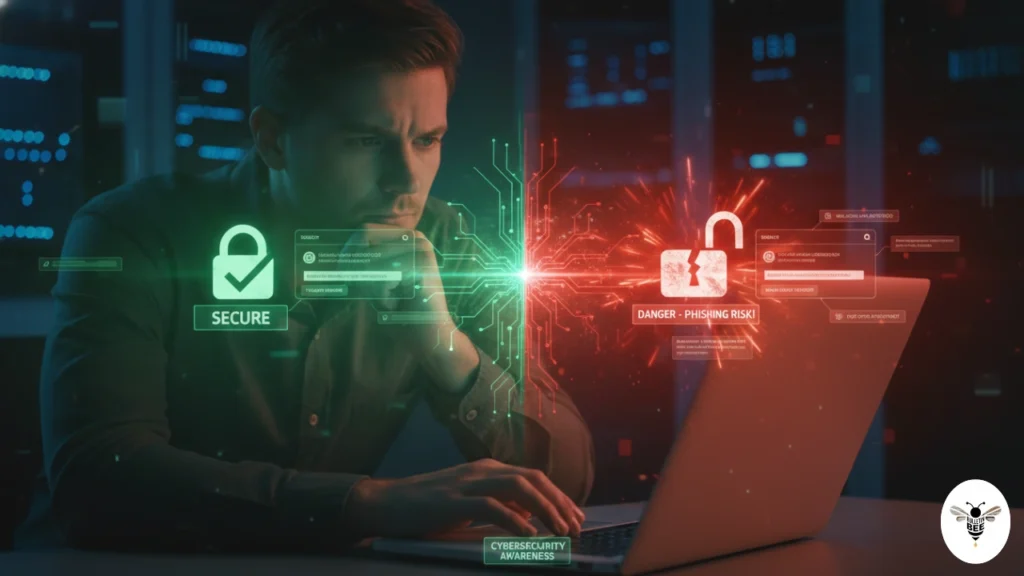 person analyzing suspicious email with security check and warning icons on laptop - qkfzzu1lbnvinhp4dlhz