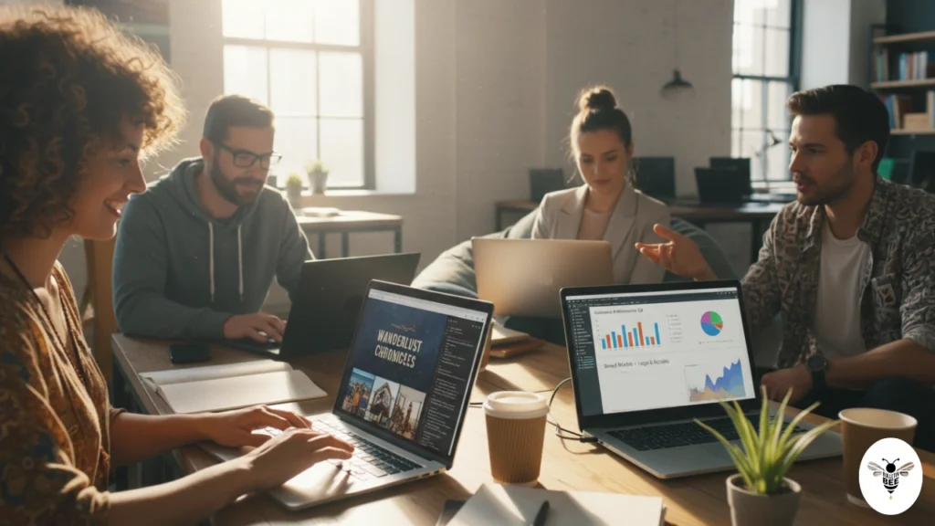 professionals using webinbound com for blogging, marketing, and development work