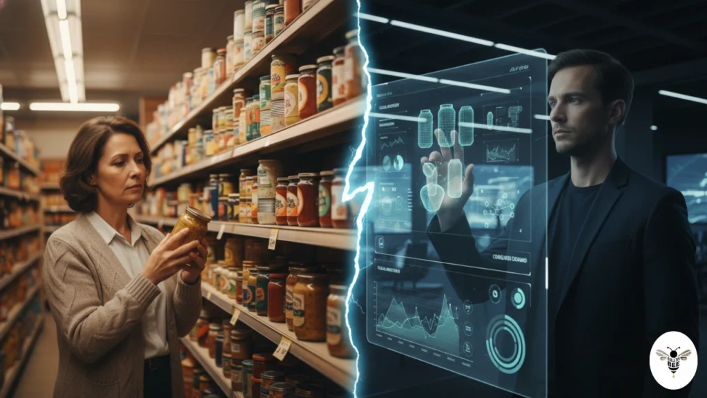 traditional shopping vs digital sourcing platform with data insights pinoroduct com